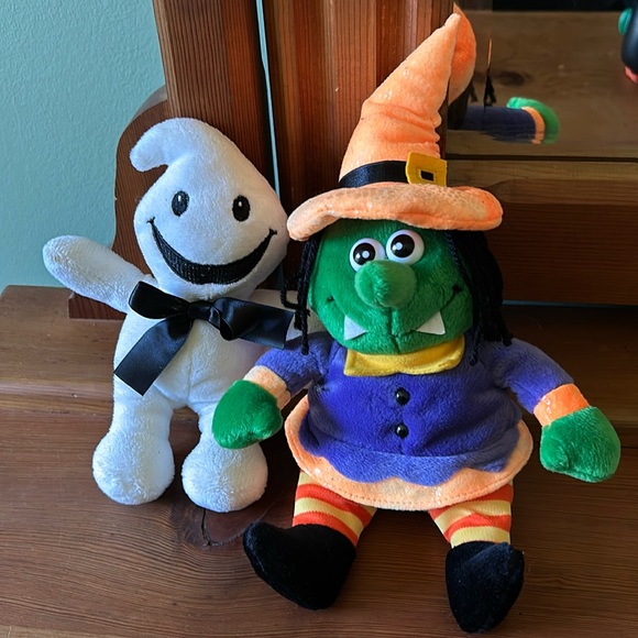 Two Halloween Plush Dolls - Picture 1 of 9